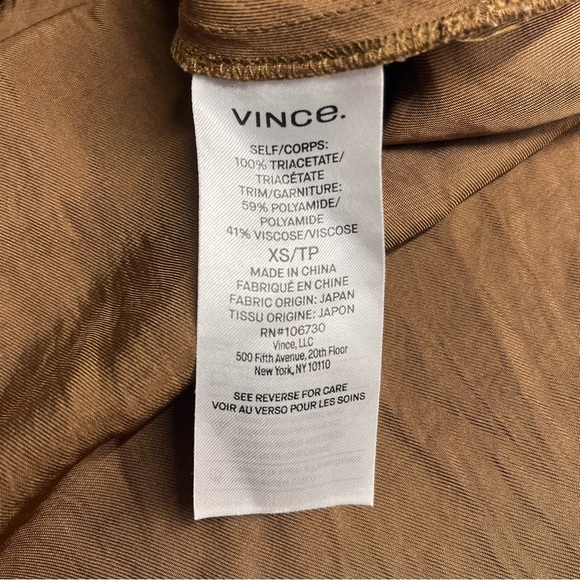 Flawed Vince XS dress pockets adjustable spaghetti strap lace style neckline - Picture 15 of 16